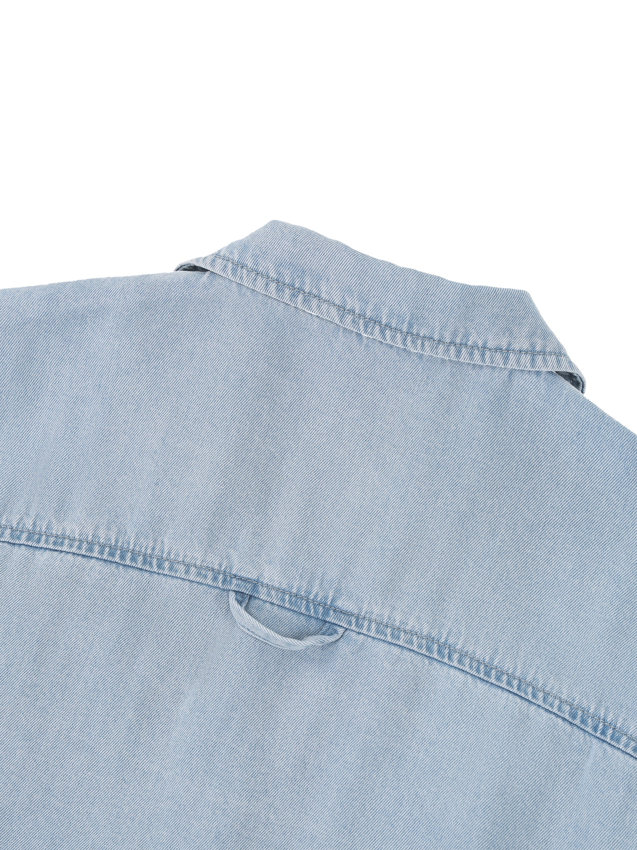 all,arcaprl,vintage,wash,boxy,cropped ,shirt,women's,upper body,100% lyocell