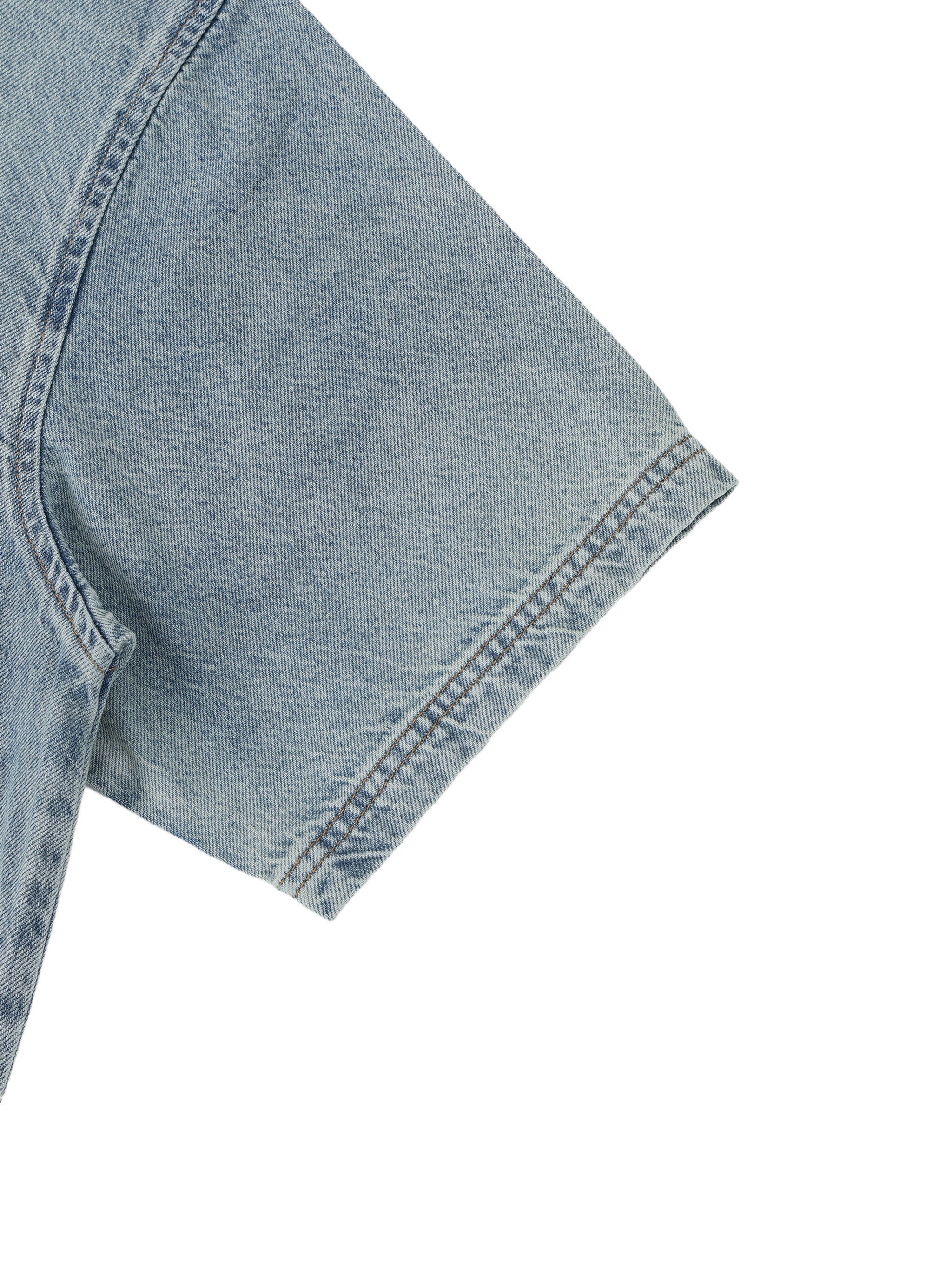 all,arcaprl,one-size,upper body,vintage,wash,boxy,raw-hem,denim,t-shirt