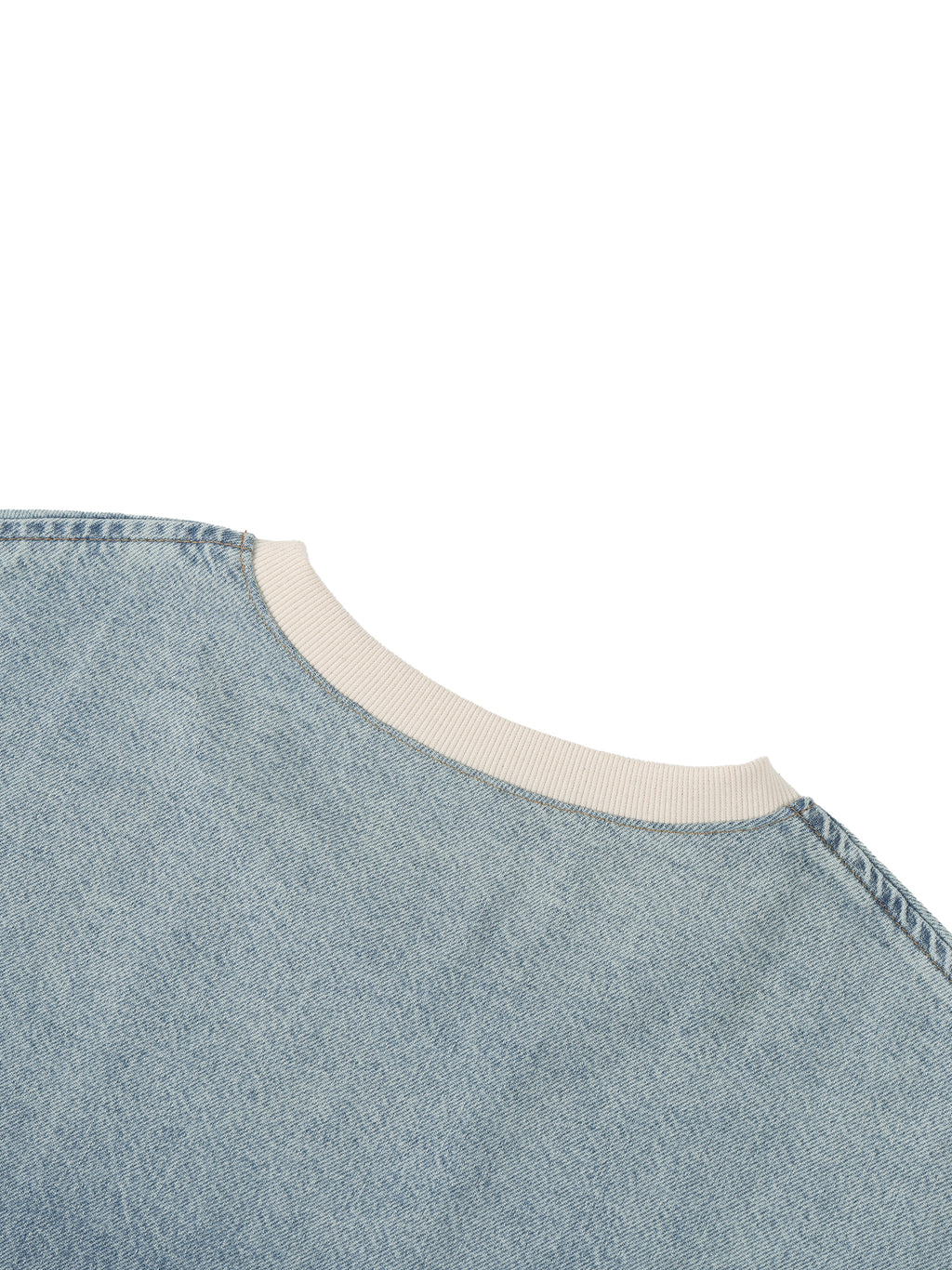 all,arcaprl,one-size,upper body,vintage,wash,boxy,raw-hem,denim,t-shirt
