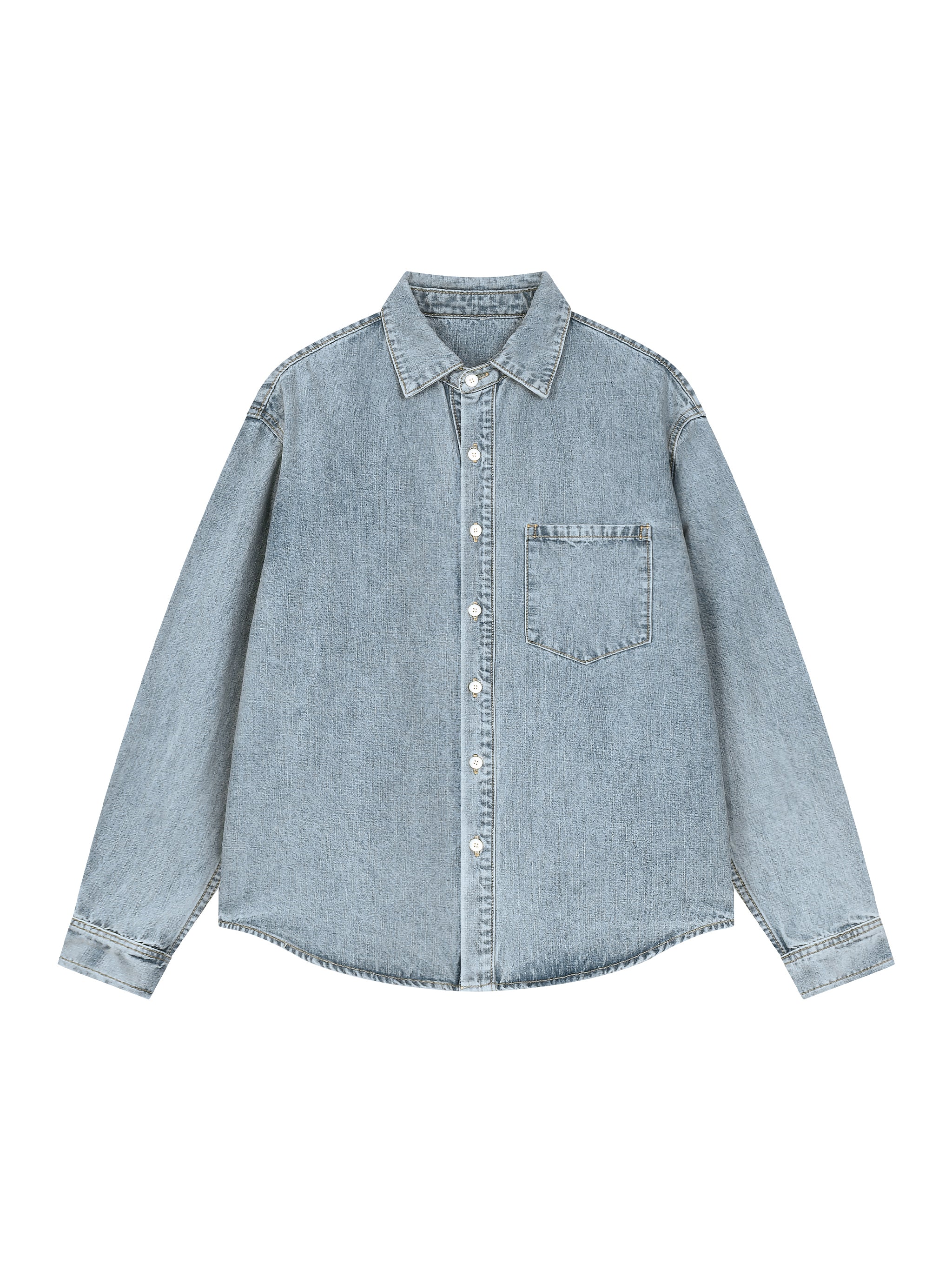 all,arcaprl,ut0103,70-30,vintage,wash,denim,shirt,one-size,upper body
