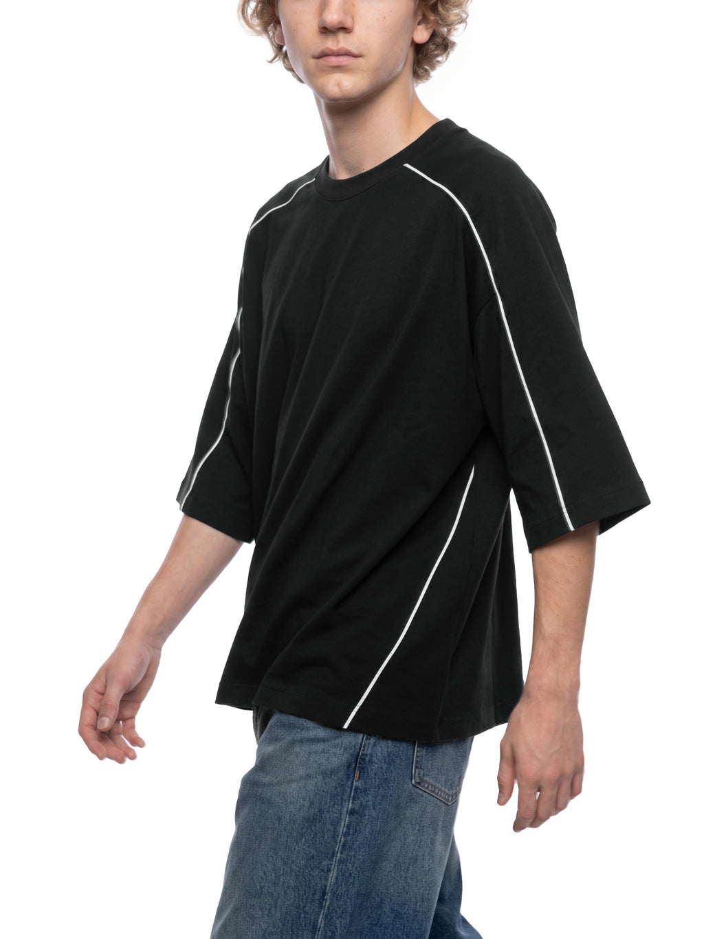 all,arcaprl,heavyweight,boxy,piping,t-shirt,tee,one-size,upper body,ut0122