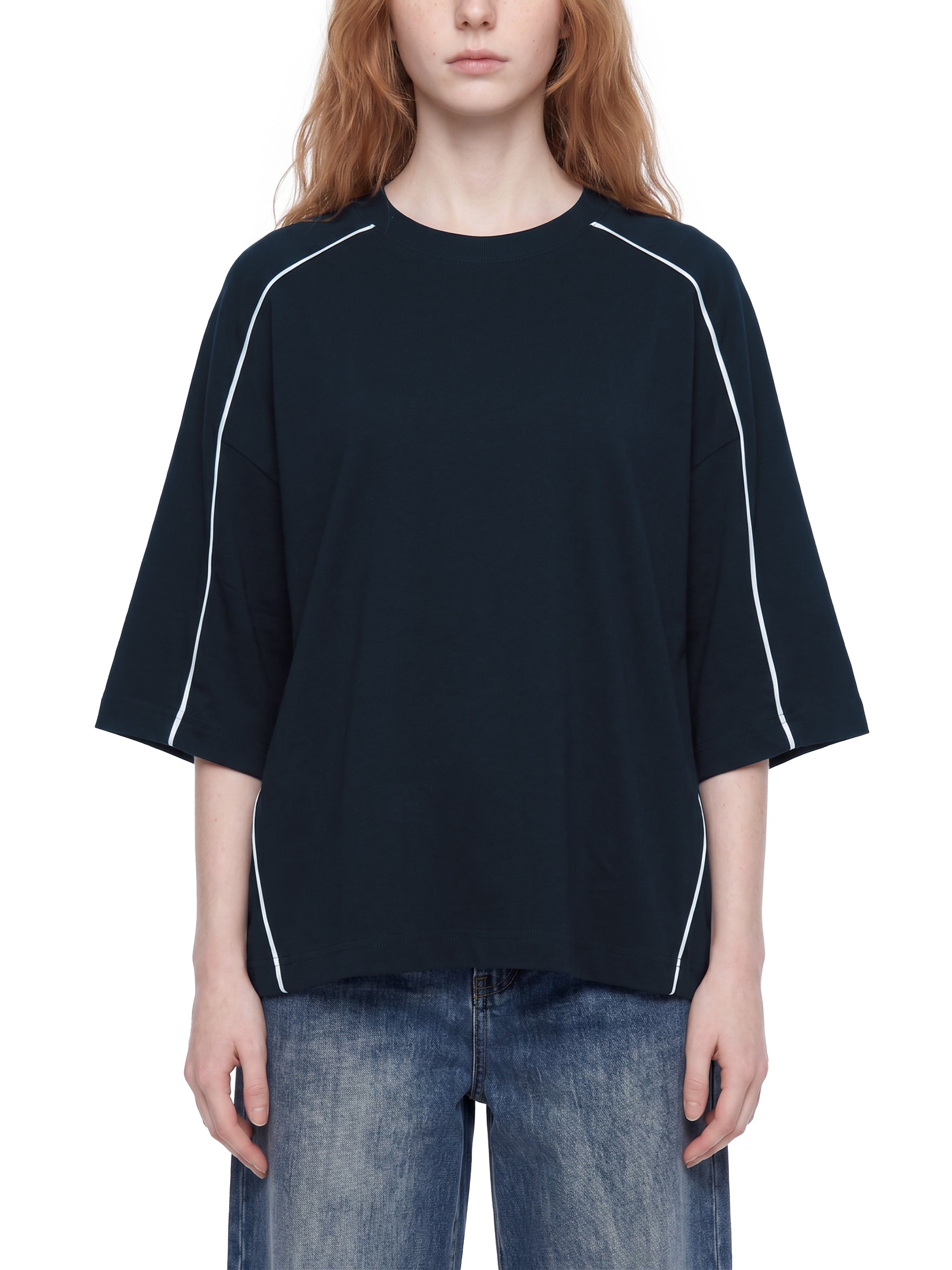 all,arcaprl,heavyweight,boxy,piping,t-shirt,tee,one-size,upper body,ut0122