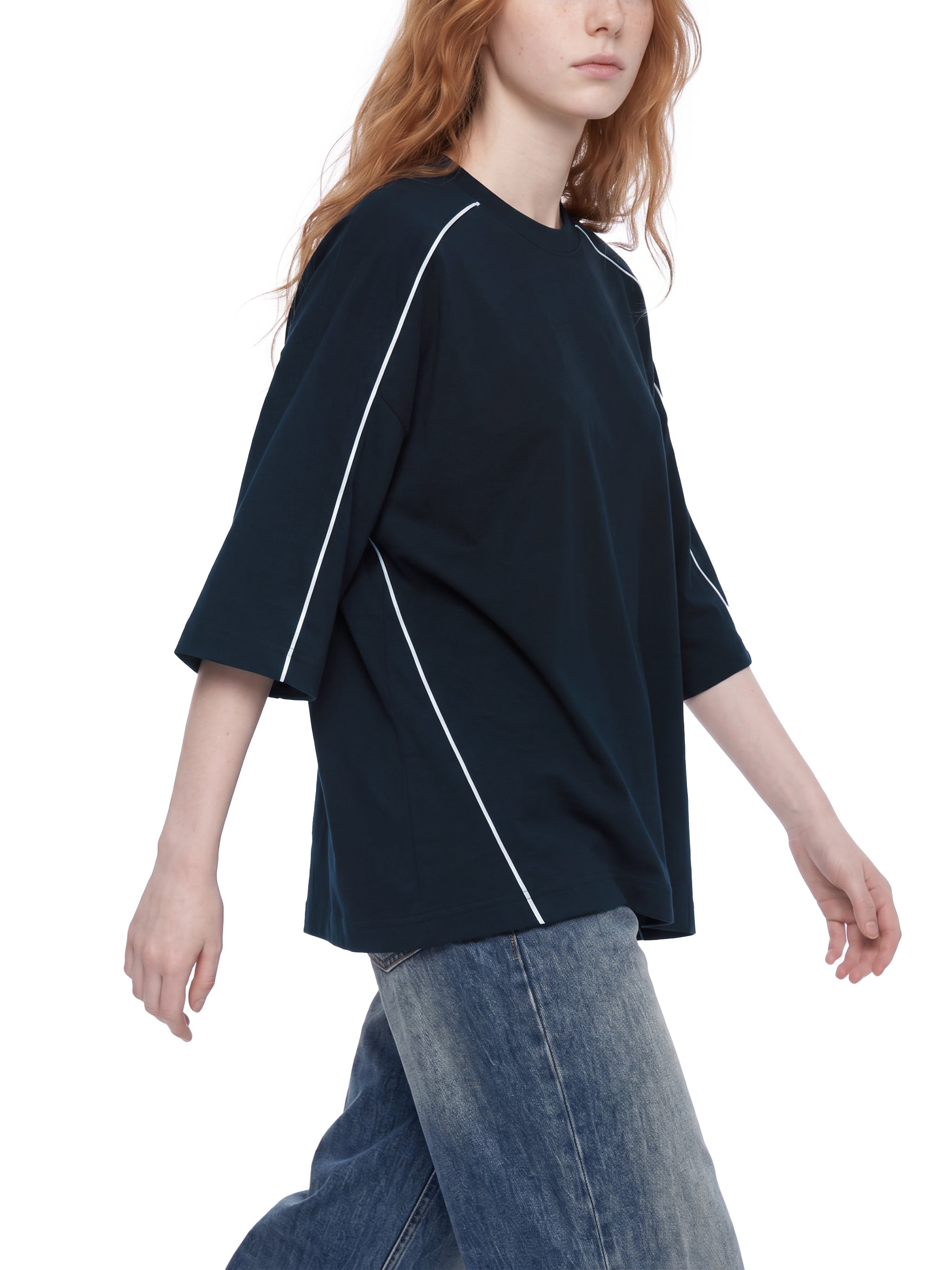 all,arcaprl,heavyweight,boxy,piping,t-shirt,tee,one-size,upper body,ut0122