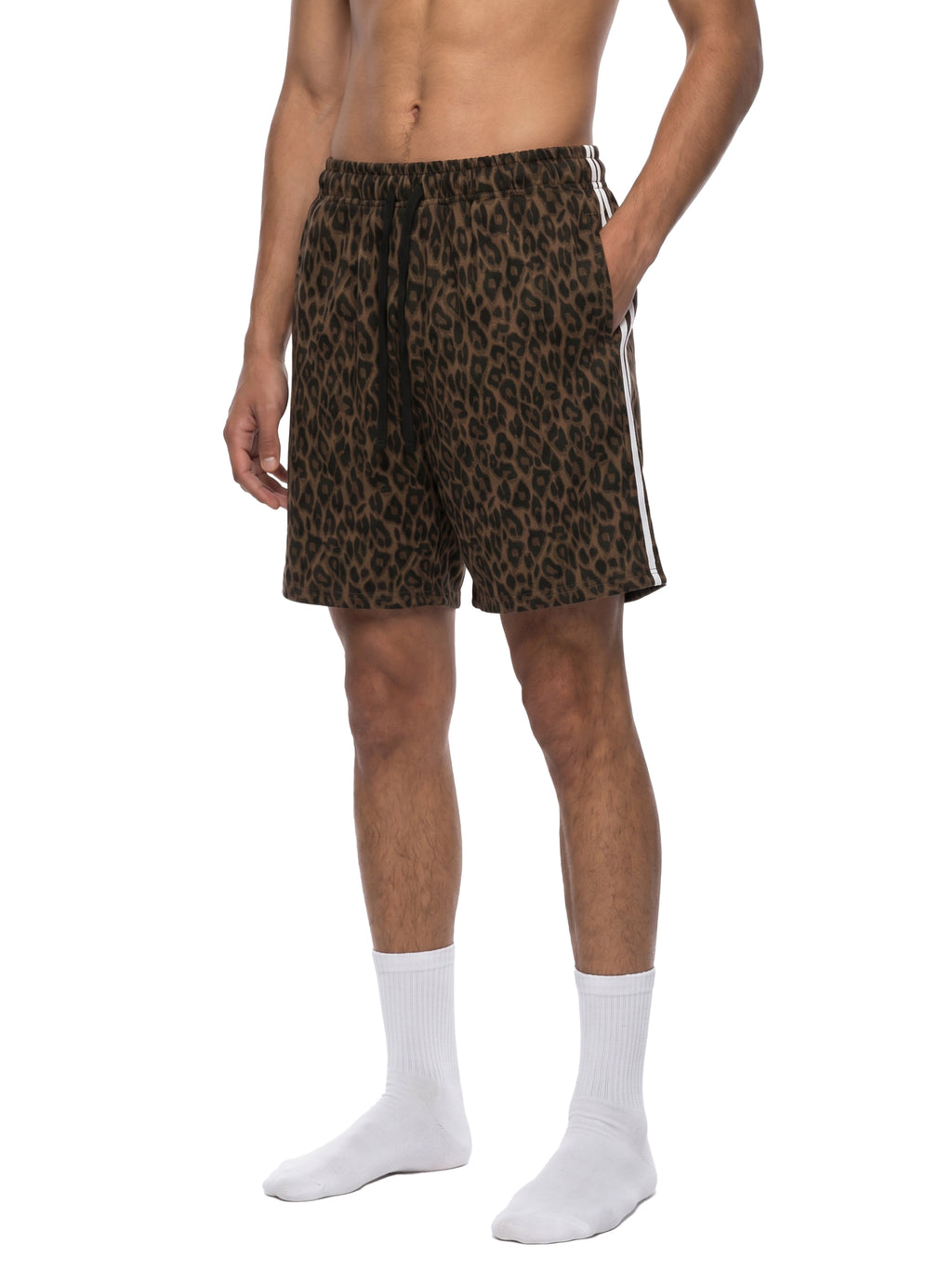 all,arcaprl,heavyweight,drawstring,leopard,shorts,lower body,one-size,ub0037,100% cotton