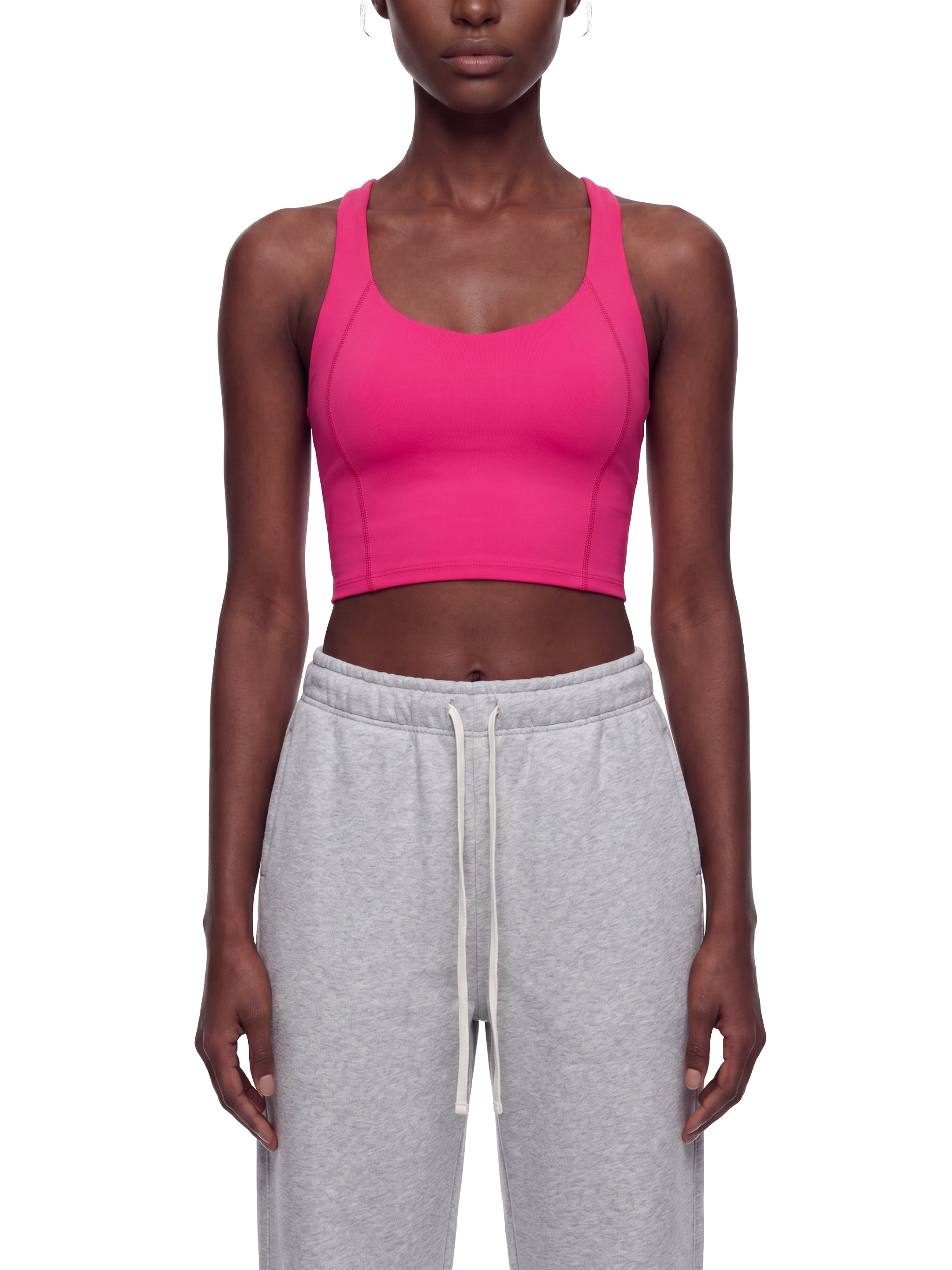 all,arcaprl,wt0154,women's,upper body,white,tank top,tight,panelling,yoga