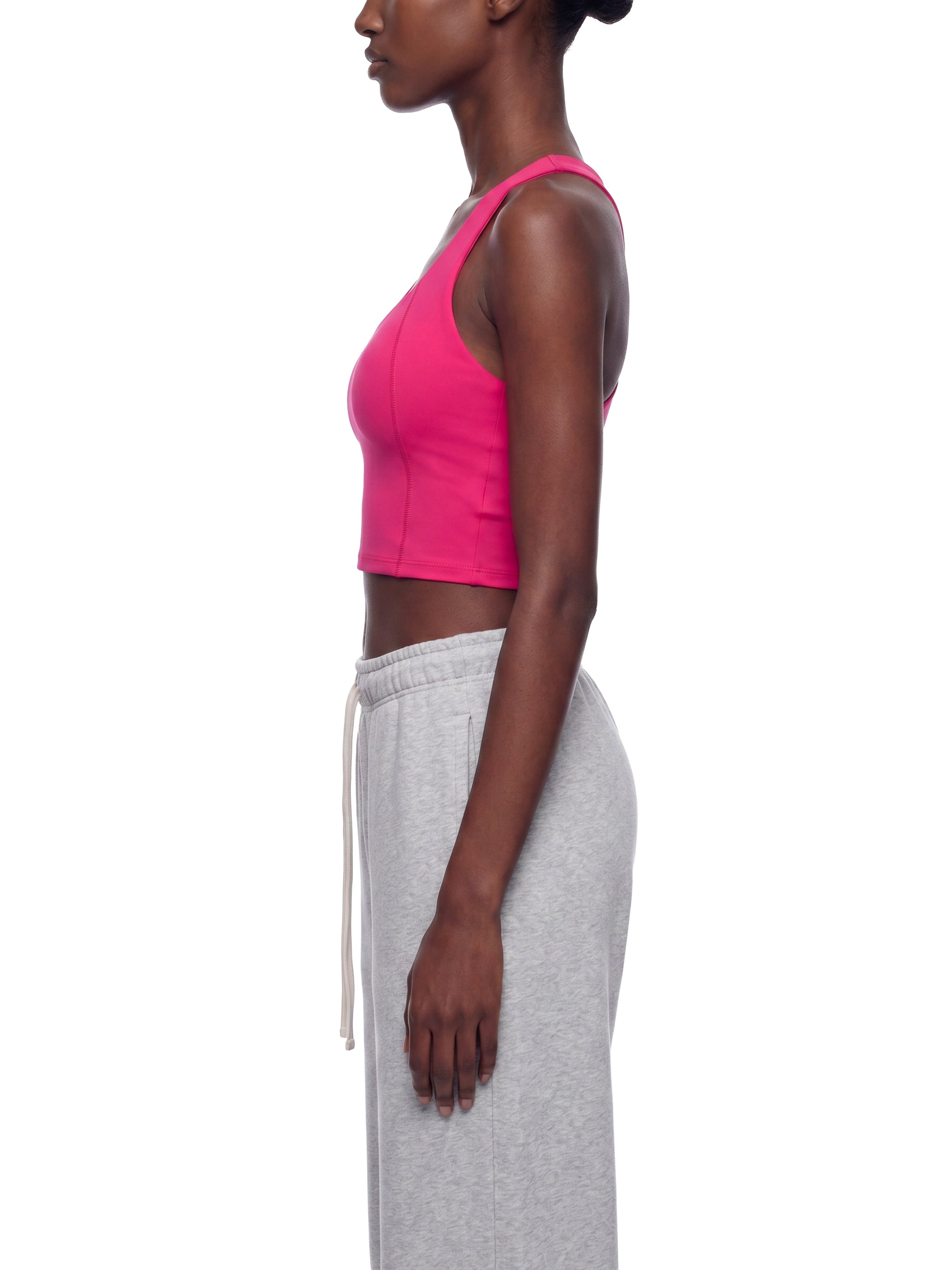 all,arcaprl,wt0154,women's,upper body,white,tank top,tight,panelling,yoga
