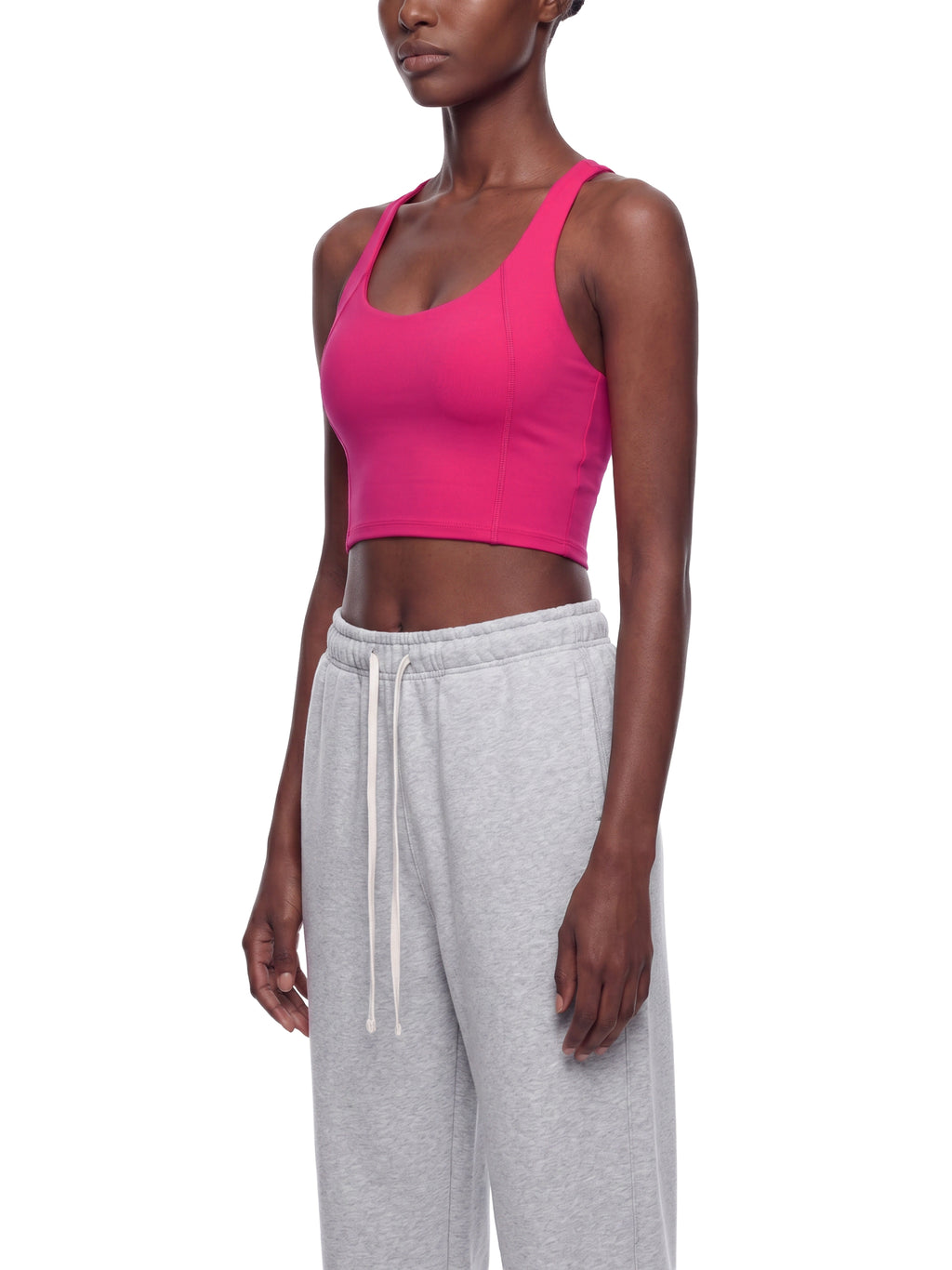 all,arcaprl,wt0154,women's,upper body,white,tank top,tight,panelling,yoga