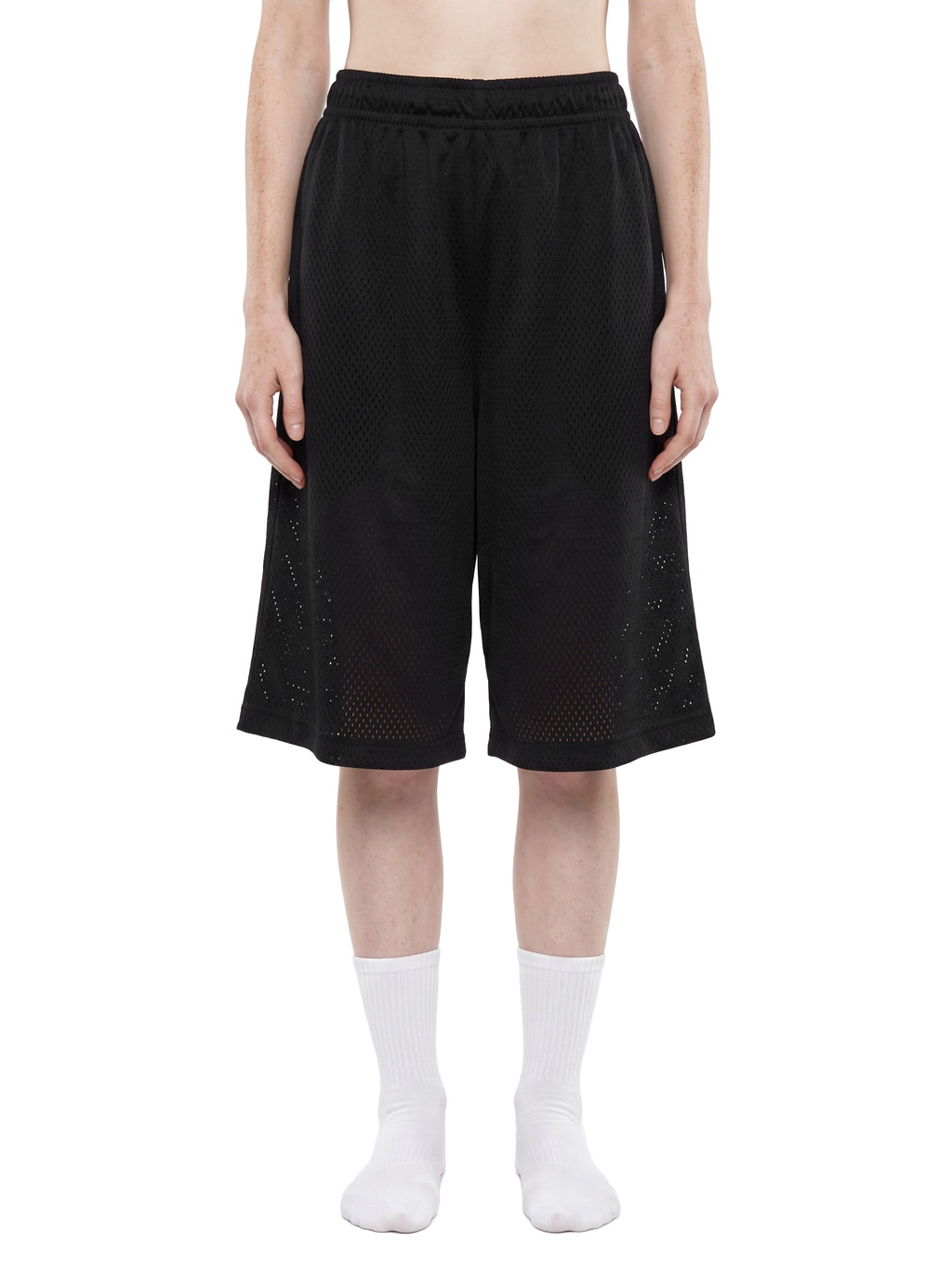 O | mesh basketball shorts
