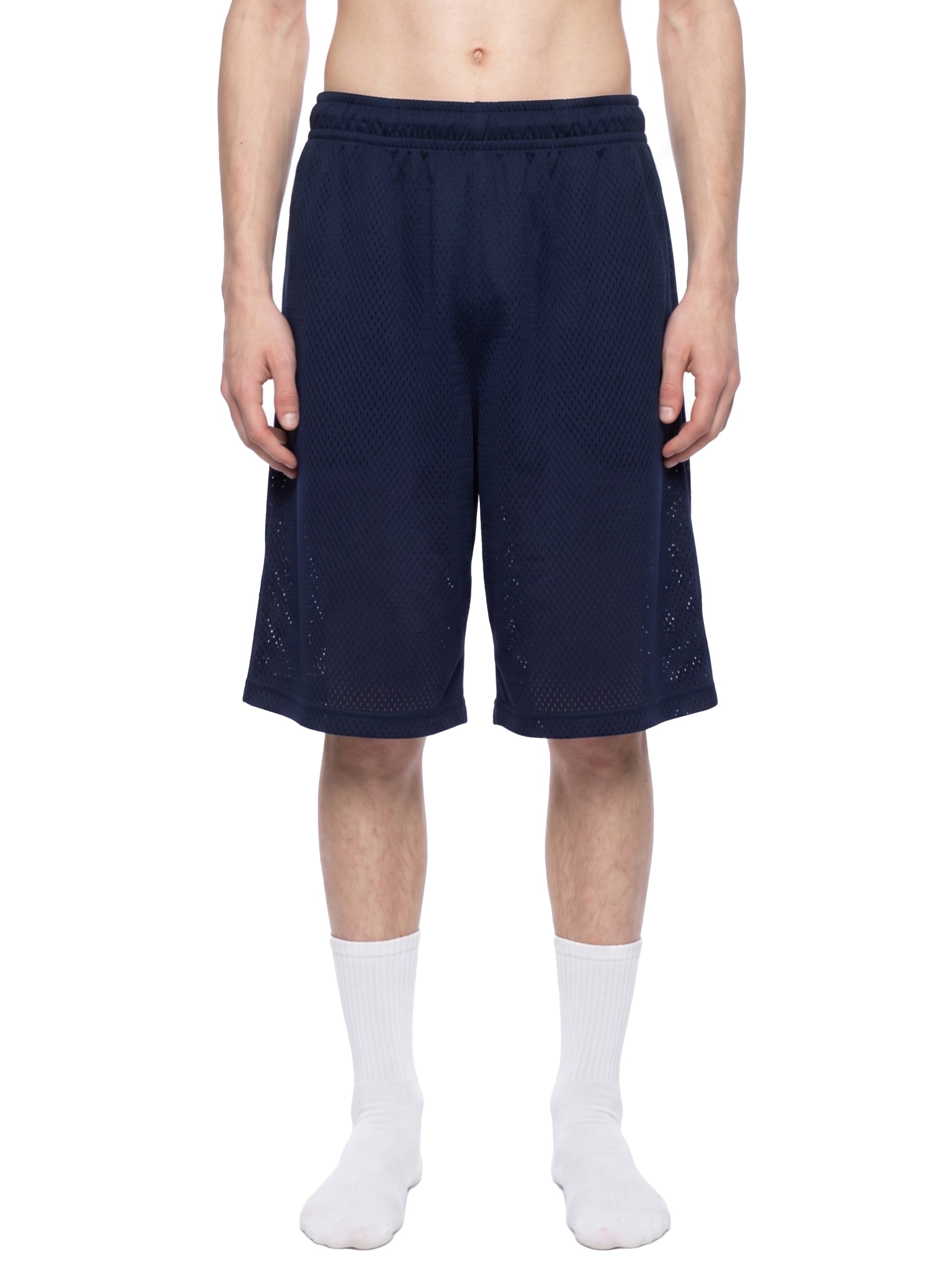 O | mesh basketball shorts