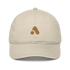 Tan and Gold Organic Dad Hat - Arcadia Apparel