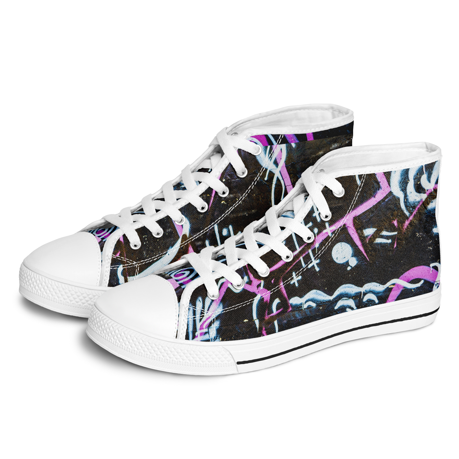 HIGH TOP | glow graffiti - Arcadia Apparel