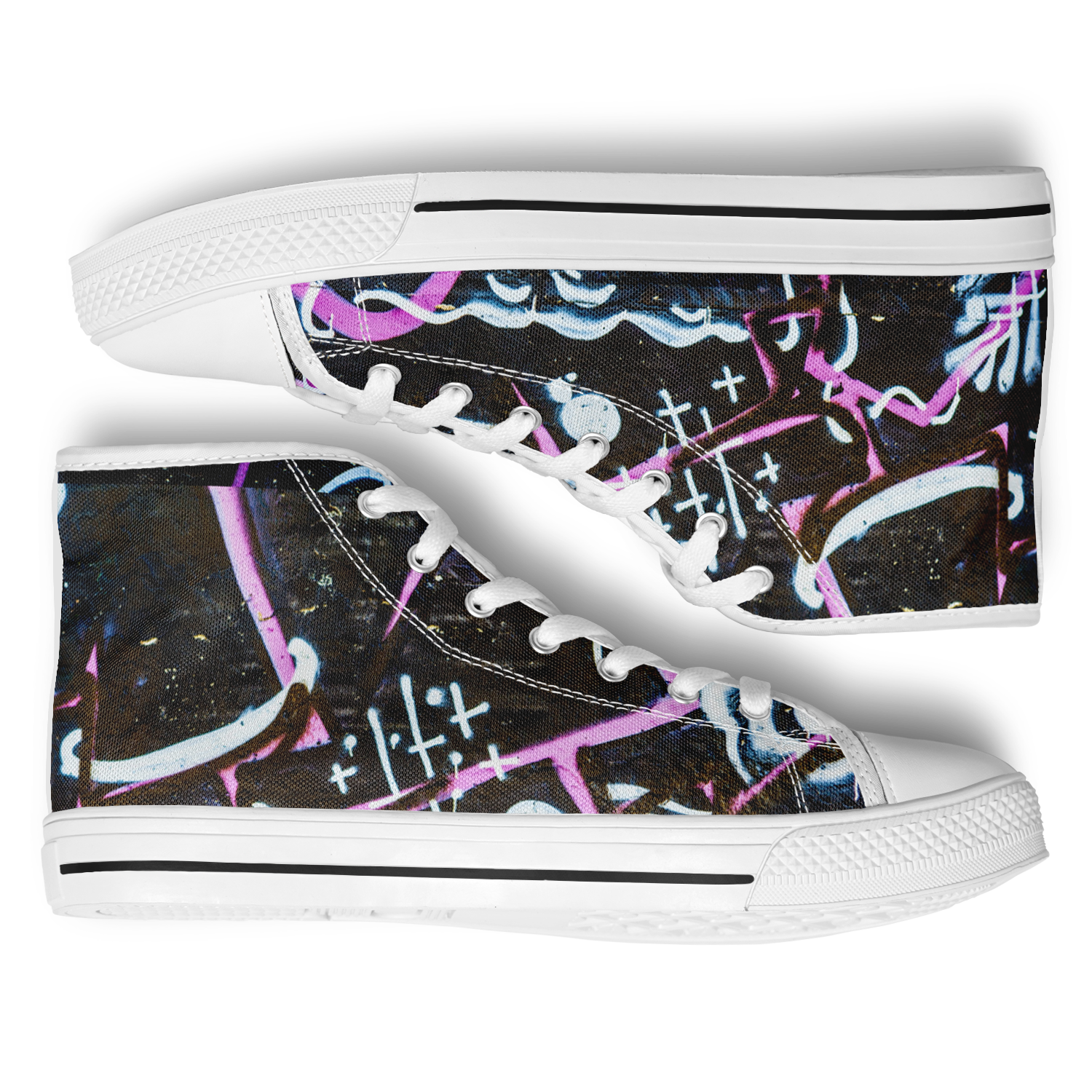 HIGH TOP | glow graffiti - Arcadia Apparel