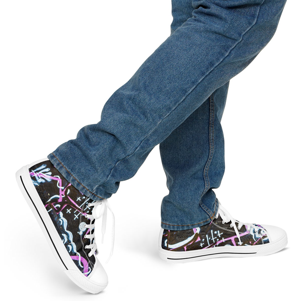 HIGH TOP | glow graffiti - Arcadia Apparel