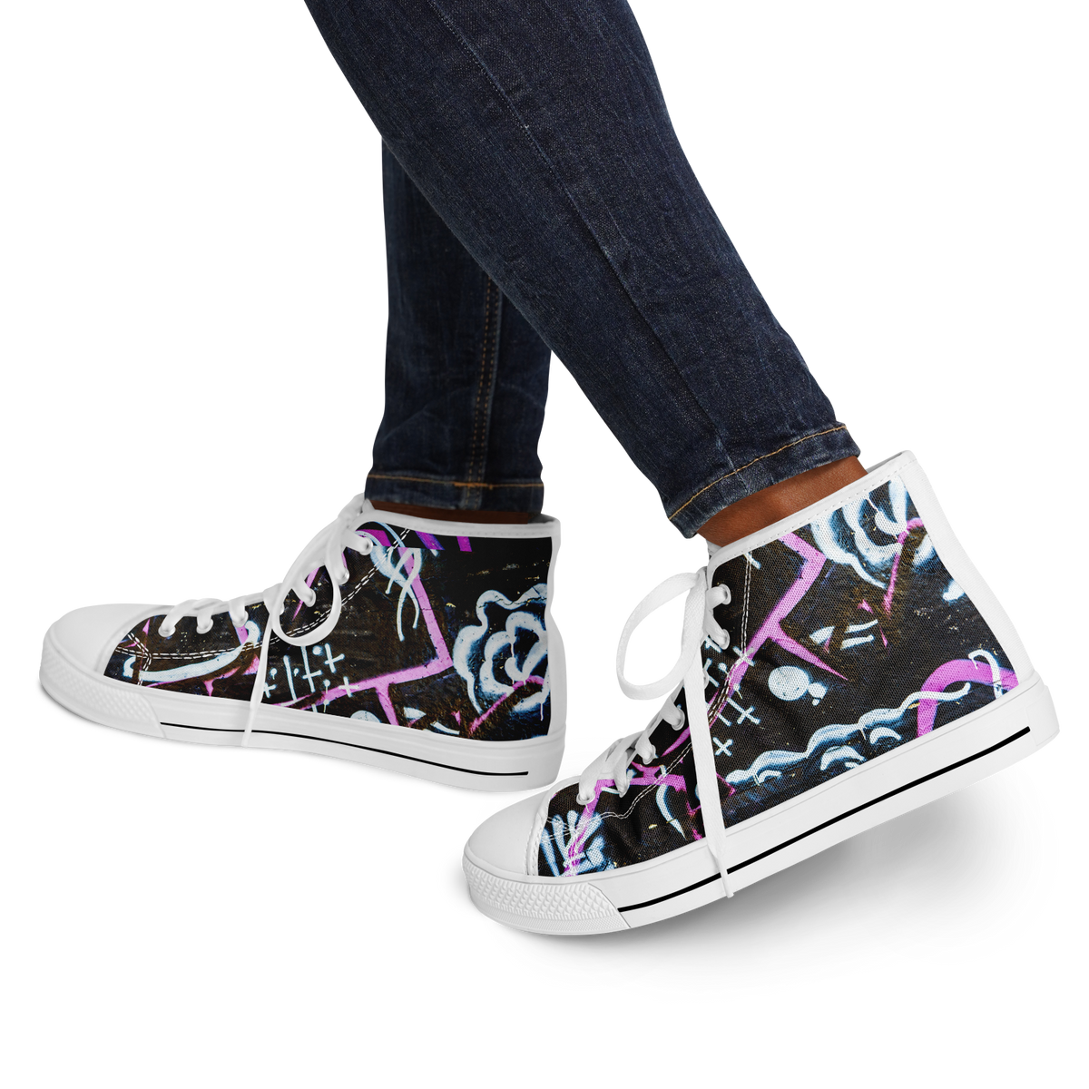 HIGH TOP | glow graffiti - Arcadia Apparel
