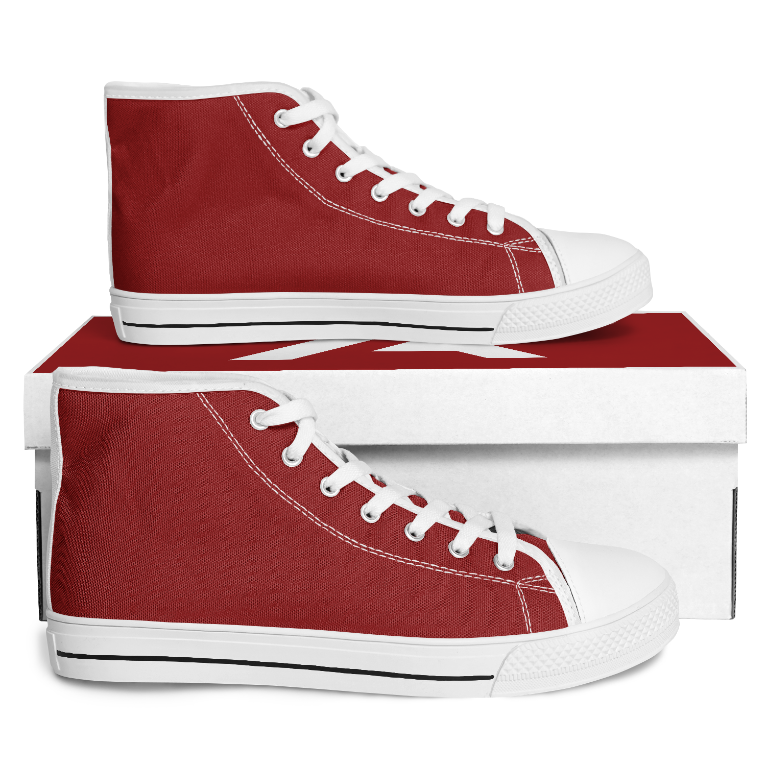 HIGH TOP | maroon - Arcadia Apparel