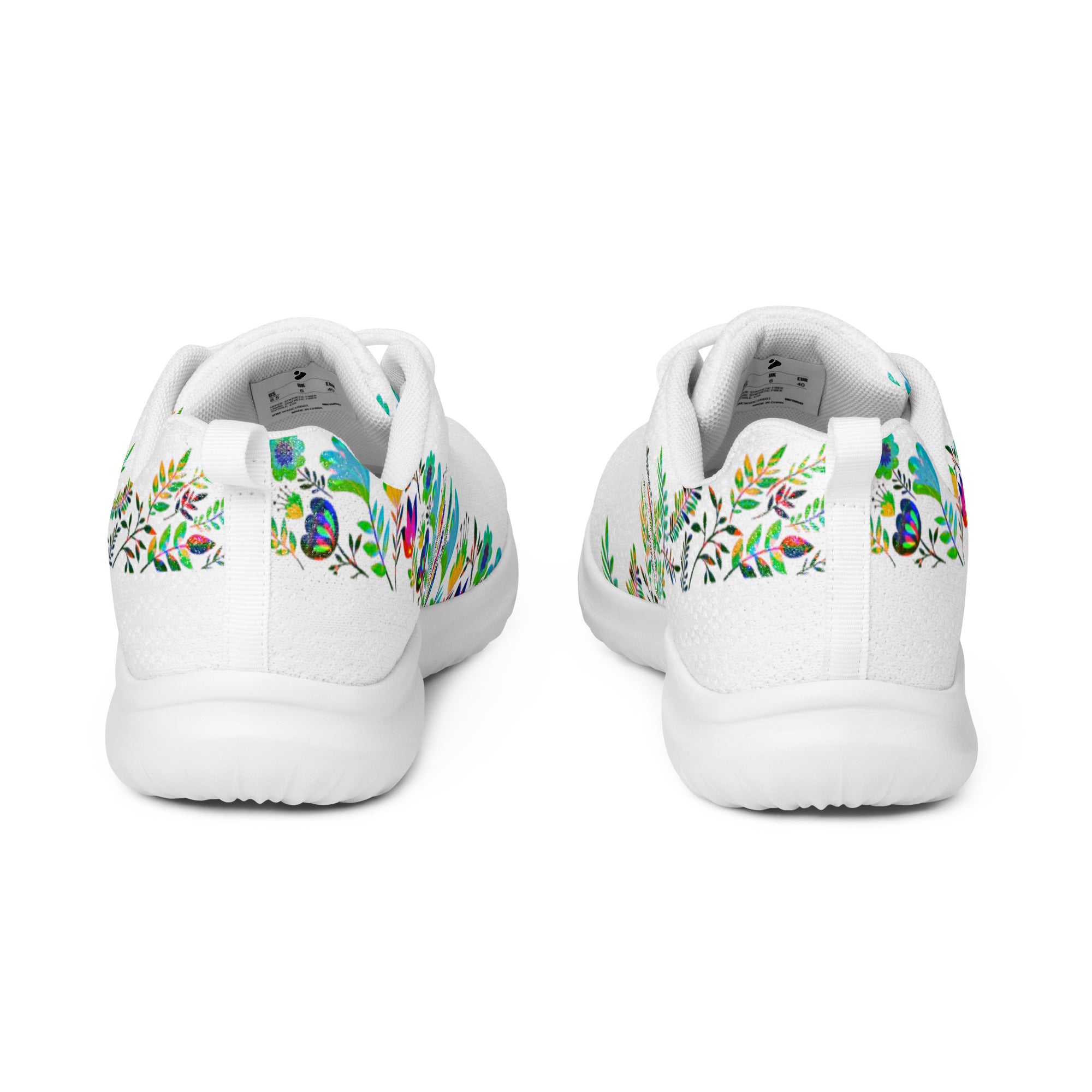 Women’s Wildflower Pattern Athletic Sneaker