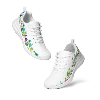 Women’s Wildflower Pattern Athletic Sneaker